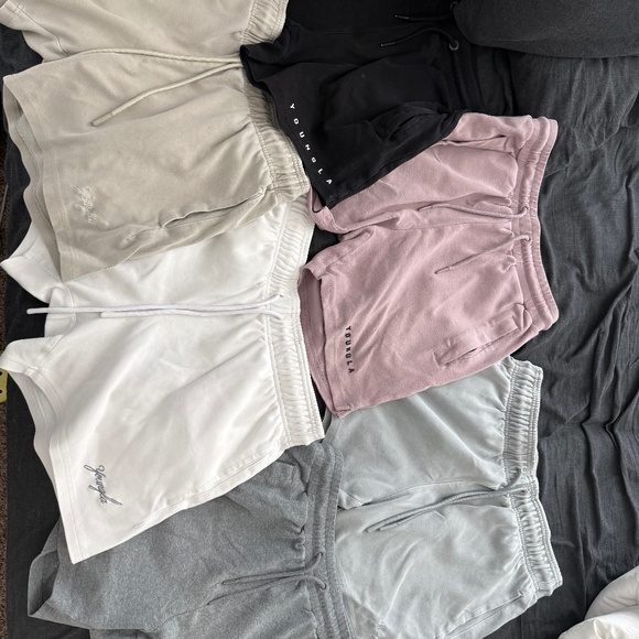 YOUNGLA COTTEN 5" SHORTS - 6 PAIR!!!!! - Picture 3 of 3